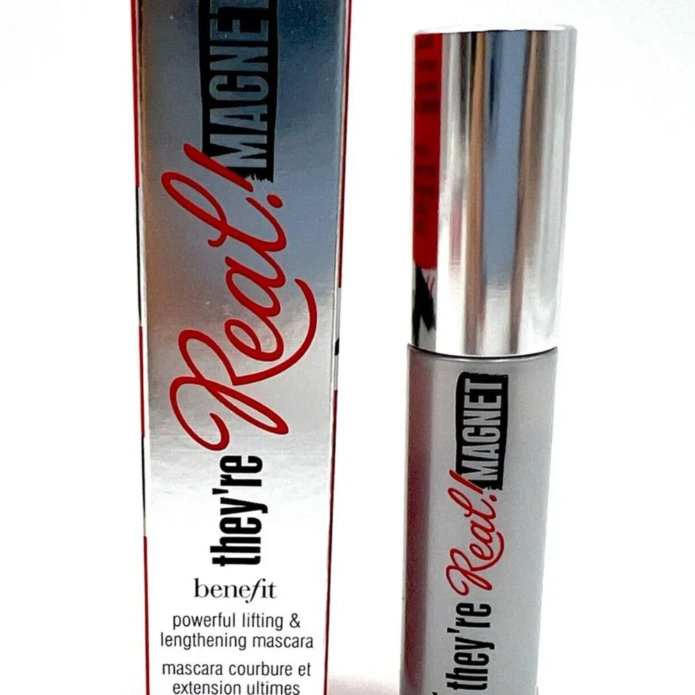 Benefit Cosmetics They're Real! Magnet Lifting Mascara in Extreme Black .1oz NEW